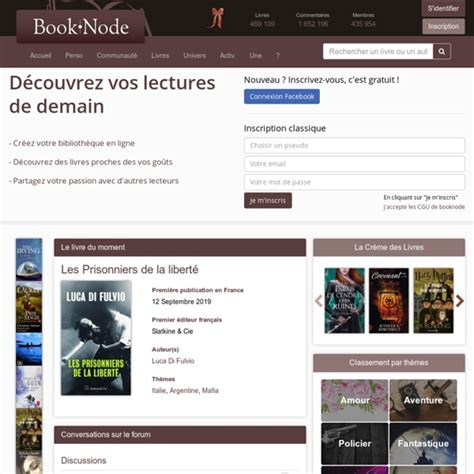 booknode|Booknode : Votre Club de Lecture et Communauté Littéraire en ligne.